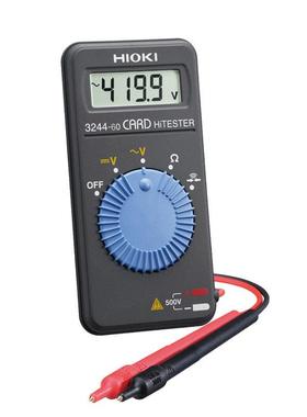 HIOKI日置3244-60卡片型万用表超薄袖珍高精度便携式数字万用表