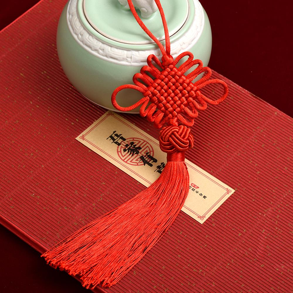 10盘大红色转运招财中国