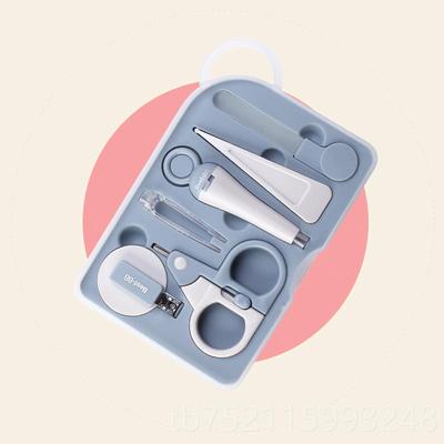 正品婴儿指甲剪指夹护理套装新生专用防肉儿童宝指宝甲磨甲刀钳掏
