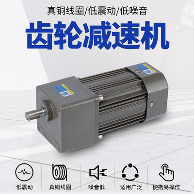 180W200W250W300W220V交流齿轮调速/减速电机6IK250RGN-CF马达