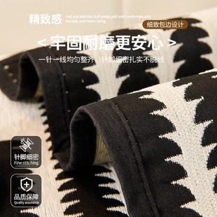 直边雪尼尔沙发垫2025年新款 一片式 轻奢高级感固定防滑沙发坐垫子