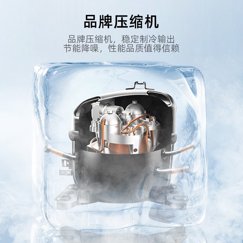 白雪尚品冷藏展示柜冷冻冰箱雪糕商用超市保鲜冰柜大容量卧式岛柜