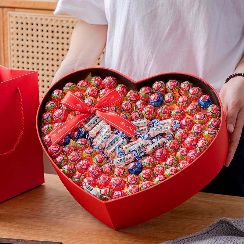 红色爱心礼品盒订婚求婚大号礼物盒空盒生日仪式感女七夕包装盒子,节庆用品/礼品,糖盒/糖盒配件,淘宝优惠券,粉丝福利购,淘宝优惠卷
