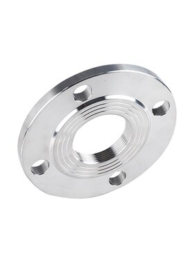 304不锈钢内丝法兰片PN10 带丝丝扣内螺纹法兰片DN20 32 40 50 60