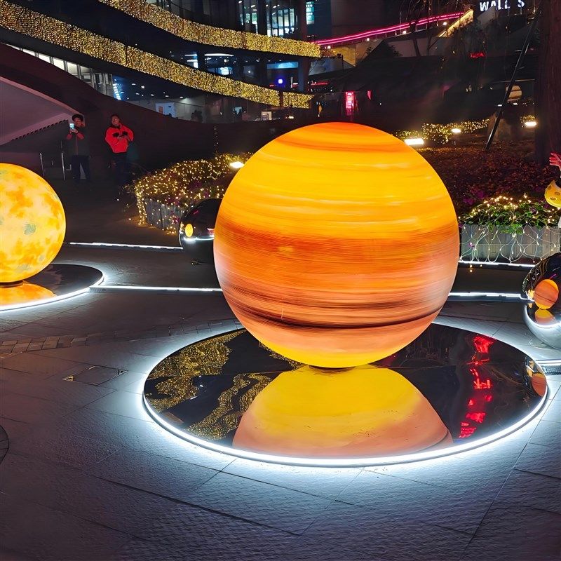 星球灯八大行星月亮创意星空装饰吊灯户外月球灯商用艺术店铺氛围,家装灯饰光源,酒店/宴会厅/餐饮吊灯,淘宝优惠券,粉丝福利购,淘宝优惠卷