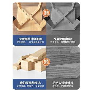 S板 实木小凳子家用可叠放高矮凳客厅实凳简约结方凳餐417桌木