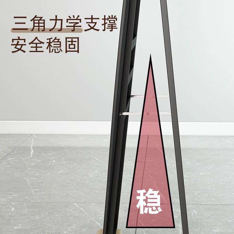 身奶油云朵异形穿衣镜壁挂321式贴墙全镜自粘免打镜风子家用孔试