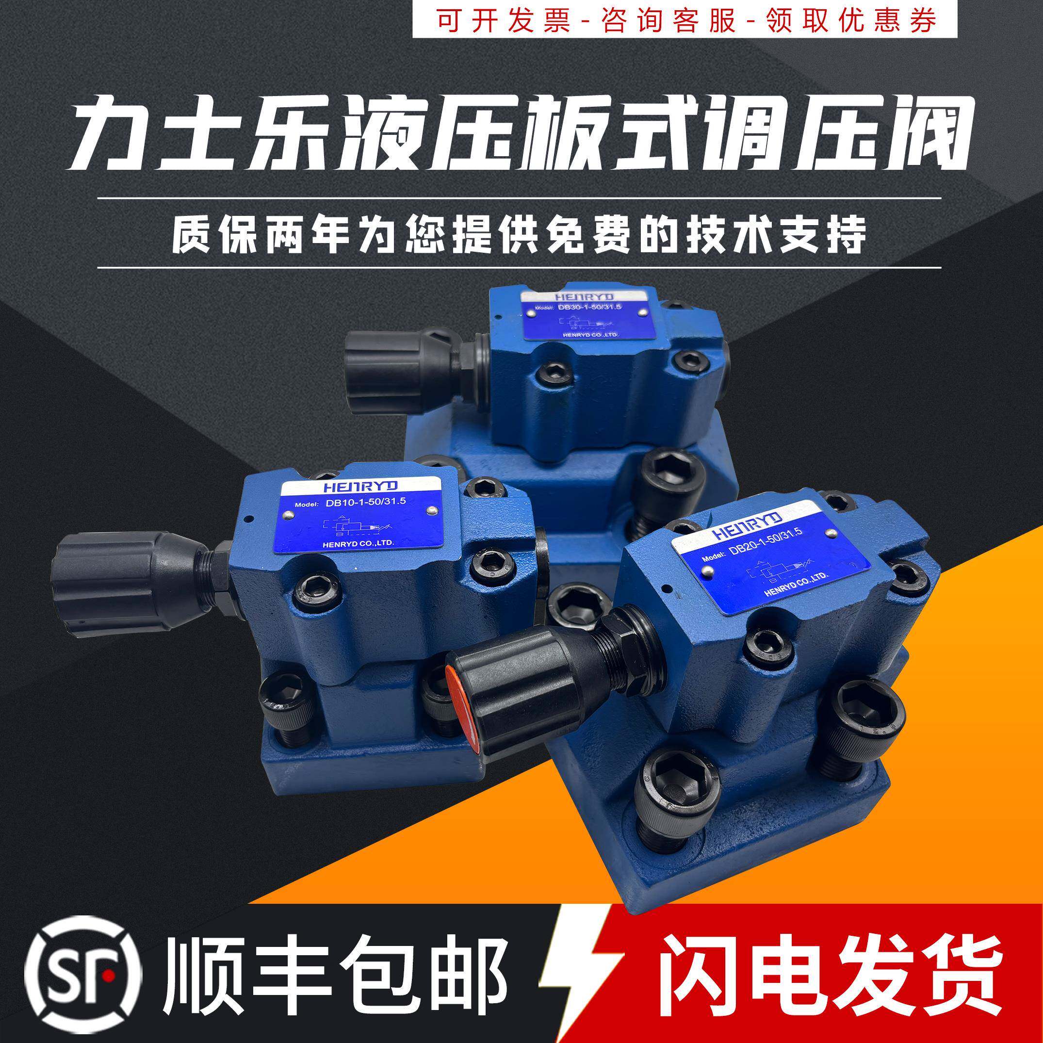 力士乐液压先导式溢流阀DB10-1-50B/315 200 DB20 DB30调压阀31.5