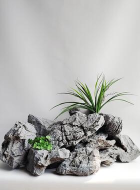 仿真青龙石假山石石头造景泡沫假山演出道具布置草原大景观石摆件