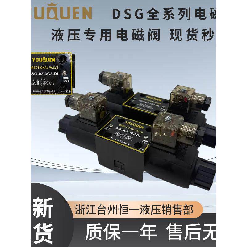 液压换向电磁阀DSG-02-3C2 3C3 3C4 3C6 2B2-DL LW D24 A220 01