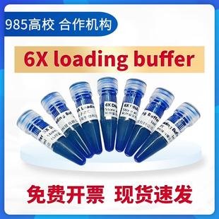 6×DNA Loading buffer 琼脂糖DNA电泳 DNA上样缓冲液 核酸电泳