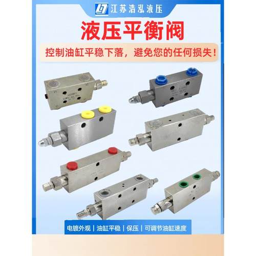 液压双向平衡阀25160 25220 25330 AF BF工程吊车液压锁油缸止阀