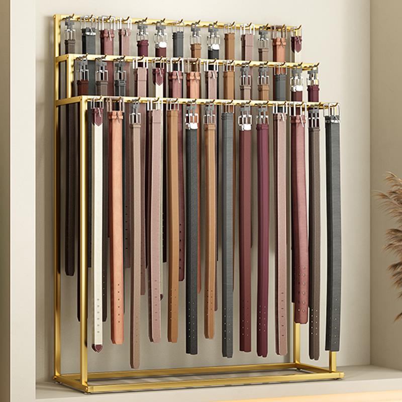 皮带架子包包展示架袜子内裤盒装多功能摆地摊落地式移动陈列货架