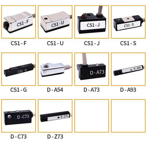 气缸磁性开关 磁感线 CS1-F/U/J/G/S/M/H D-A93/C73/Z73/A54/A73