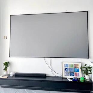 红叶电动投影幕布100寸/120寸/150寸4:3/16:9/16:10白塑幕/白玻纤幕/灰玻纤/高清投影幕布
