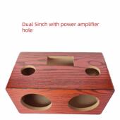 双5英寸有源空箱低音炮壳家用扬声器箱放大器端口DIY盒