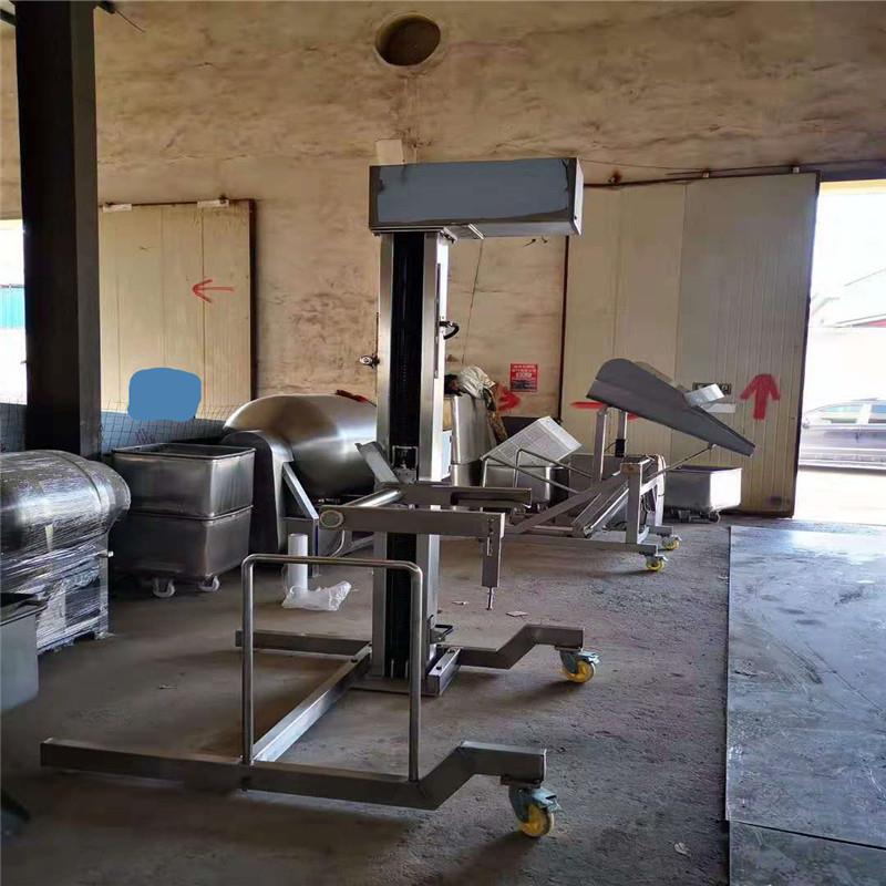 粮食厂提升上料用垂直提升机 商用不锈钢提升机