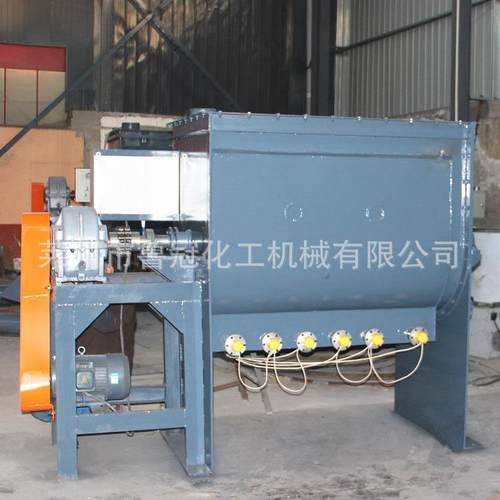 卧式螺带混合机干粉颗粒混合机腻子粉混合机食品混合机