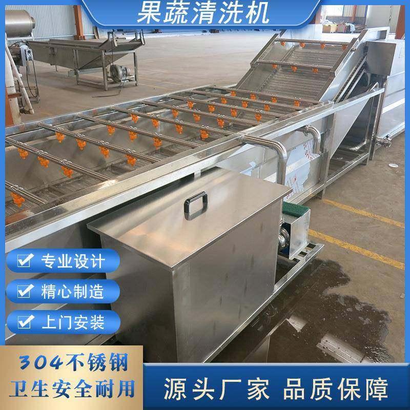 气泡冲浪脑耳黄木耳清洗流水线 大姜土豆清洗设备