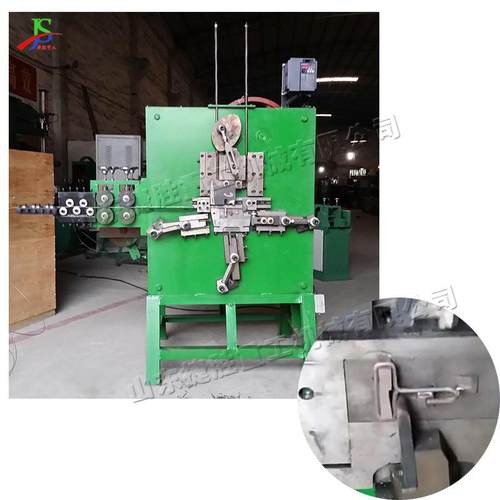 自动进料线材扣成型机 Metal wire clasp machine 金属线材打扣机