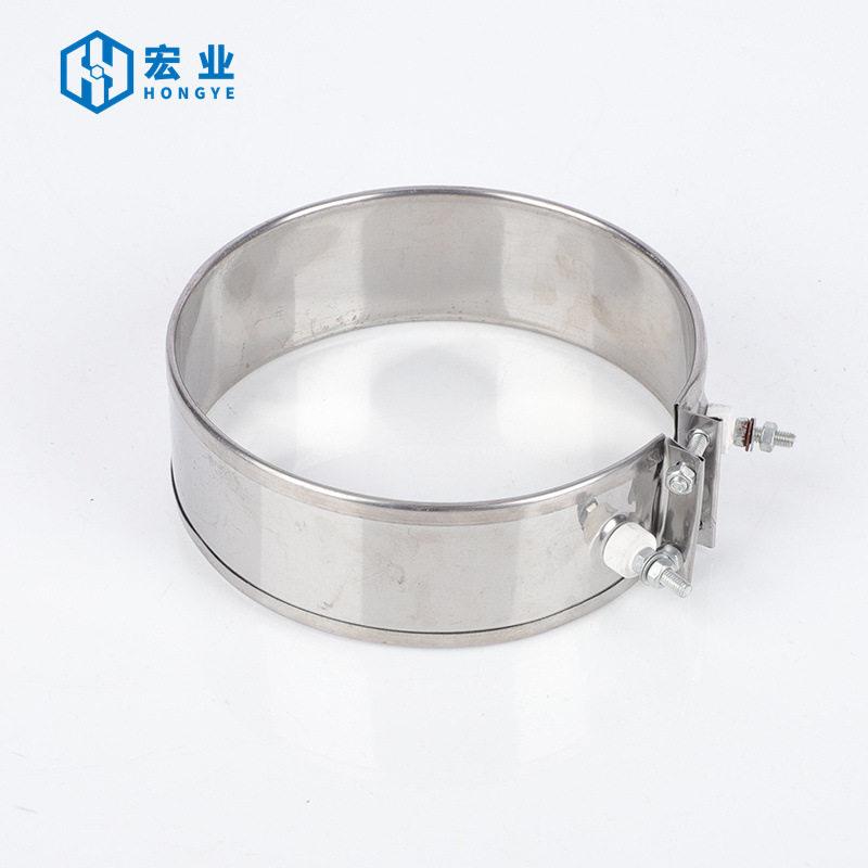 不锈钢电加热圈220V注塑机陶瓷发热圈挤塑机云母加热圈厂家直销