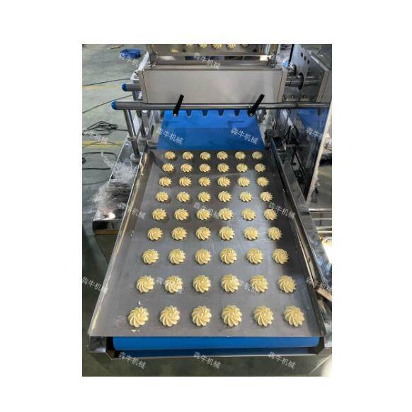 机械商用曲奇饼干机全自动多种模具曲奇机全自动流水线饼干机