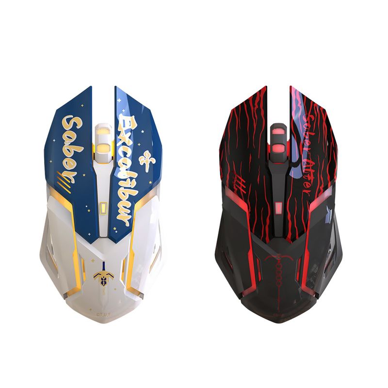 2025新款品牌USB背光电竞游戏鼠标台式笔记本商务办公高效