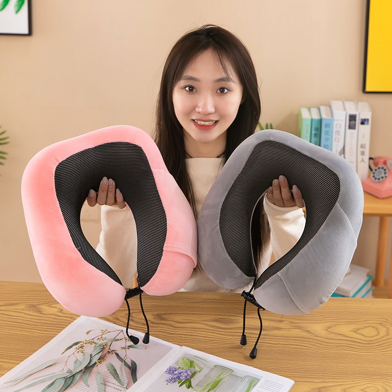 记忆棉u型枕旅行护颈枕飞机v睡觉枕头脖枕颈椎脖子靠枕便携式u型
