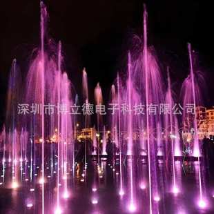 大型音乐旱喷池内灯光秀户外广场喷泉厂家设计施工图纸深化改造