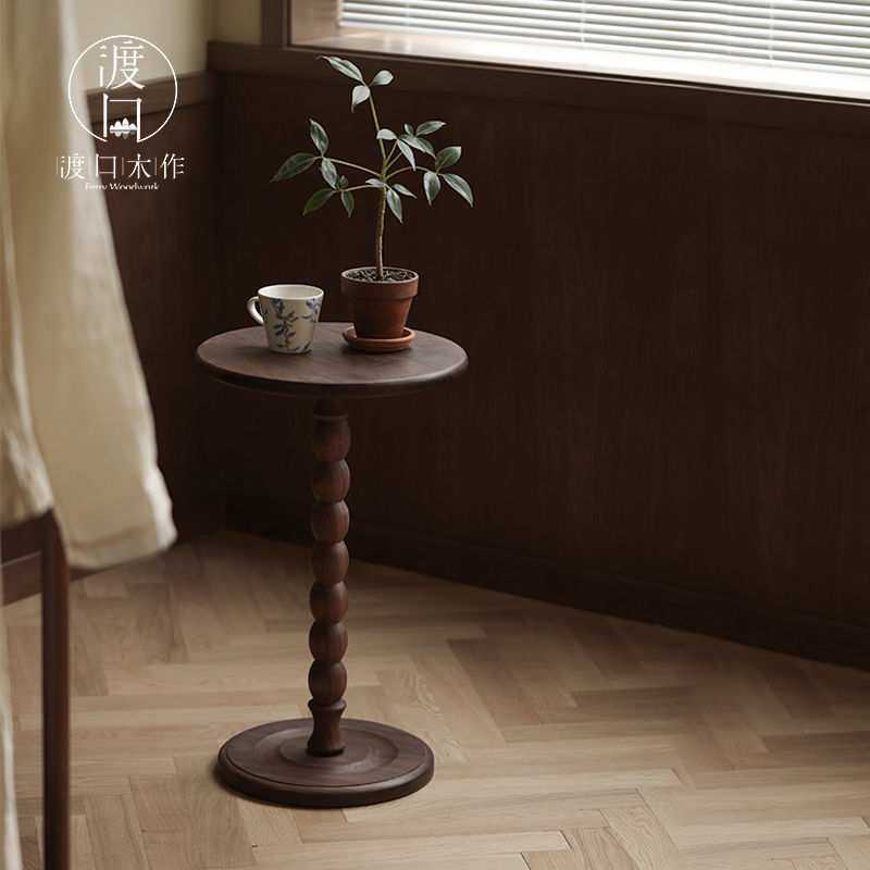 实木复古美式沙发茶几几角客厅床头阳台休闲家用桌子圆桌木骨架g^,农机/农具/农膜,其它农用工具,淘宝优惠券,粉丝福利购,淘宝优惠卷