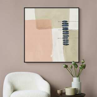 莫兰迪色系列抽象艺术装饰画现代房间墙壁挂画客厅壁画样板房挂画