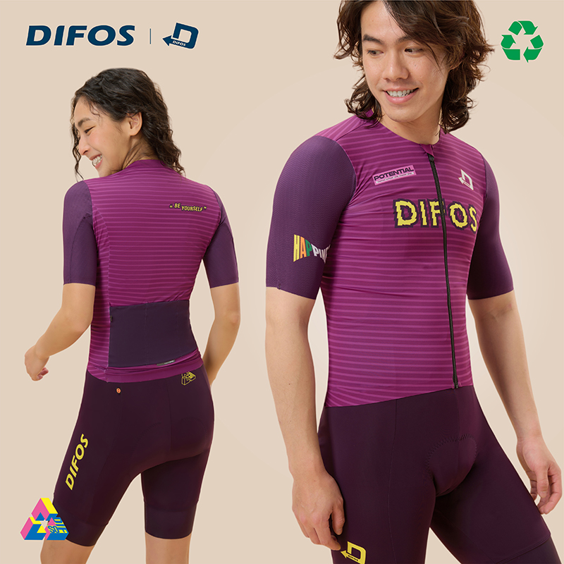 DIFOS短袖骑行服25春夏新款抗菌透气速干防晒上衣男女情侣款基恩