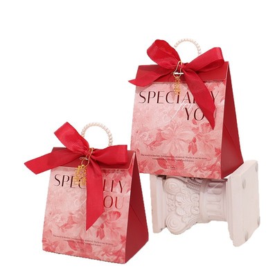 喜糖盒结婚高级感2025新款糖盒婚礼喜糖袋创意森系喜糖礼盒空盒子