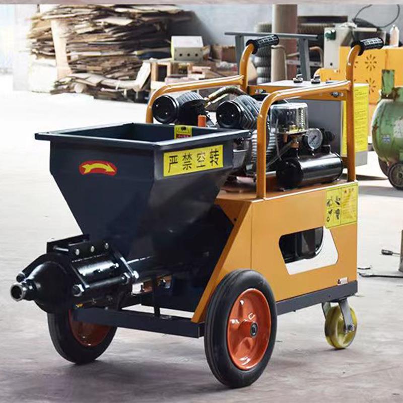 泥砂浆喷机真涂石漆腻水子粉塑胶跑道喷涂浆机外墙大功率砂浆XOG