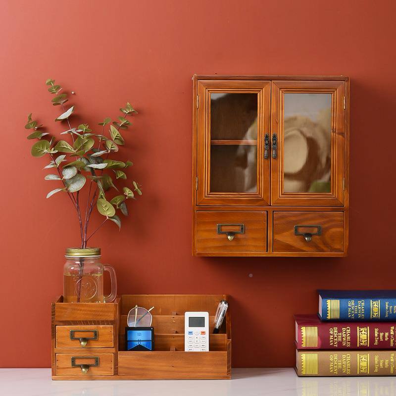 zak家k饰a杂货居装三层搁架3层收壁墙面挂EIQ壁面杂纳货展示架