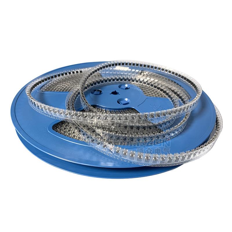 BZCN博GZR电气厂家直销4.5*4.5*按5贴片开众轻触关键开关