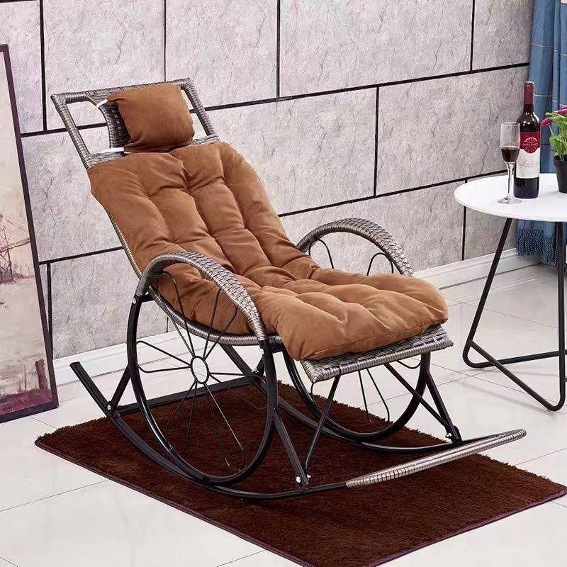 冬季摇椅躺椅休藤椅家用藤编人椅阳台逍遥DTA椅子闲大人老人摇懒