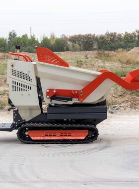 出口意大利小心构燃油翻输斗车带履式升降自卸车果园机KWG采摘运