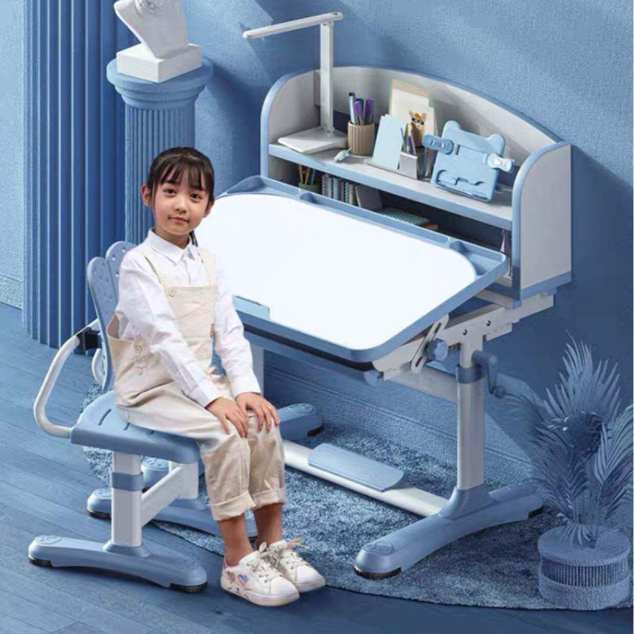 升降学习桌桌儿童写字桌椅实套装课桌椅套宝可宝儿无品牌/童学习