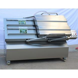 机厂体家 水产真空包装 倾斜式 600双真室空包机RCH双室液真空机装