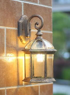 tb-55012外墙复古露台简约美式乡村户外庭客厅墅走院过道别阳台廊