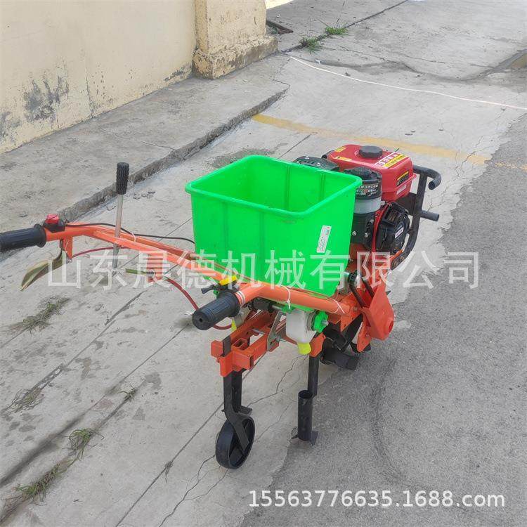 小轮型独施肥机播汽油10型7无品牌/玉米黄豆点机农用追肥机