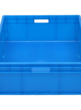 厂3YXC家销新料直蓝色灰色带盖塑料8020-0物流箱汽配塑胶箱长方形