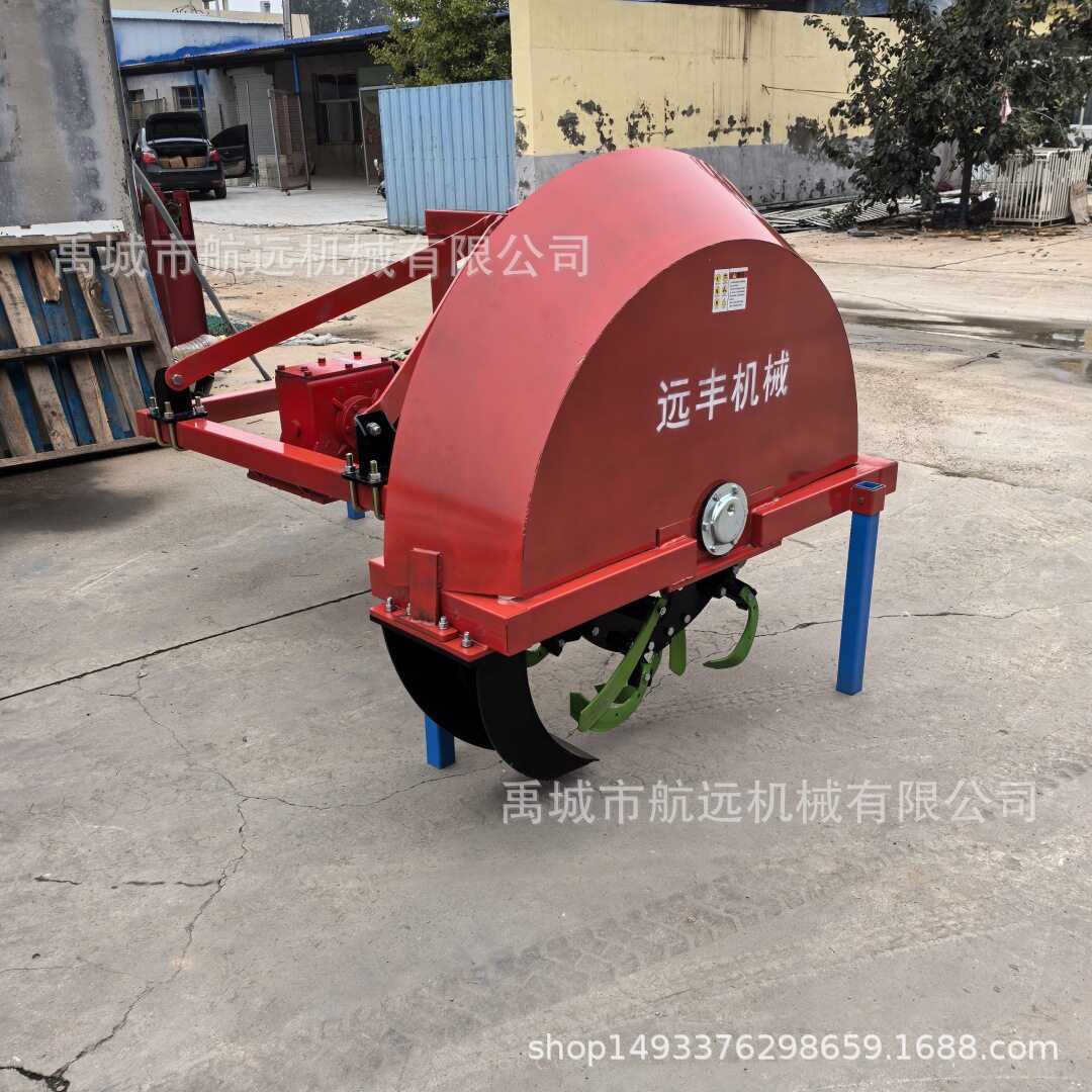 偏置1.3米宽单侧抛土开沟机