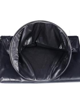 矿用筒风布隧道铁工程煤地黑色正压风222带通风管道导风矿筒