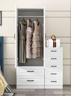 欧式超小窄单开衣柜迷你户型儿门童薄收纳小衣款橱宿舍阳K1366台