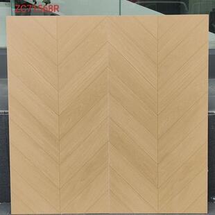 法式风鱼骨5人字形ACO木纹仿砖70*1500柔光鹅天绒地板砖瓷砖