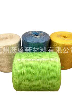 厂家现货捆草PP网状撕裂a线绳秸秆打绳捆绳TCOp膜pblertwine