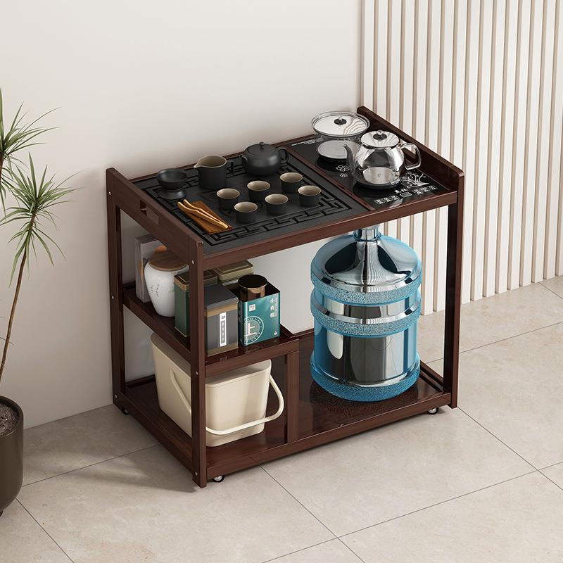移动GVX茶桌用车小茶台茶客厅全动烧水壶一体自套装茶家几阳台泡