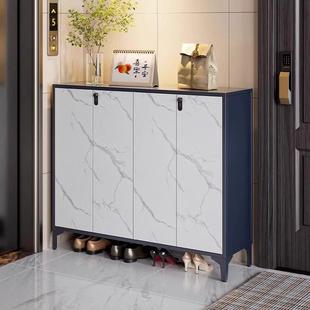 轻奢鞋柜家用门口户外楼道储物柜入户防盗大容量钢制带锁密码鞋柜